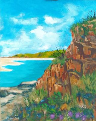 Acrylic on canvas by Holland, NSW - Mid North Coast | Displayed on The East Coast Arts Trail®