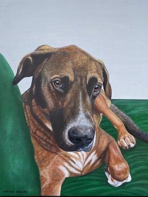 Acrylic on canvas  by Natalie Douglas, SA - Adelaide | Displayed on The East Coast Arts Trail™
