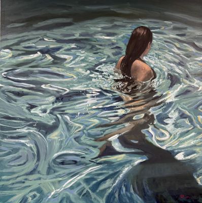 Oil on framed canvas by Amanda Cameron, QLD - Gold Coast | Displayed on The East Coast Arts Trail®