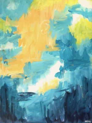 Original Acrylic on deep gallery wrapped canvas by Kate Hessling from QLD - Brisbane | The East Coast Arts Trail®