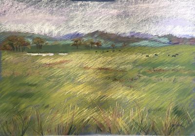 Original pastel on paper by Sandra McArthur from NSW - Mid North Coast | The East Coast Arts Trail®