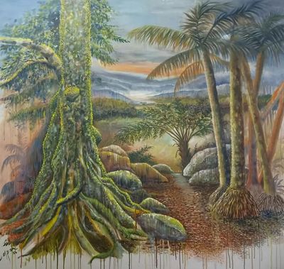 Acrylic, sealed by Capanart Gallery, QLD - Gold Coast | Displayed on The East Coast Arts Trail®