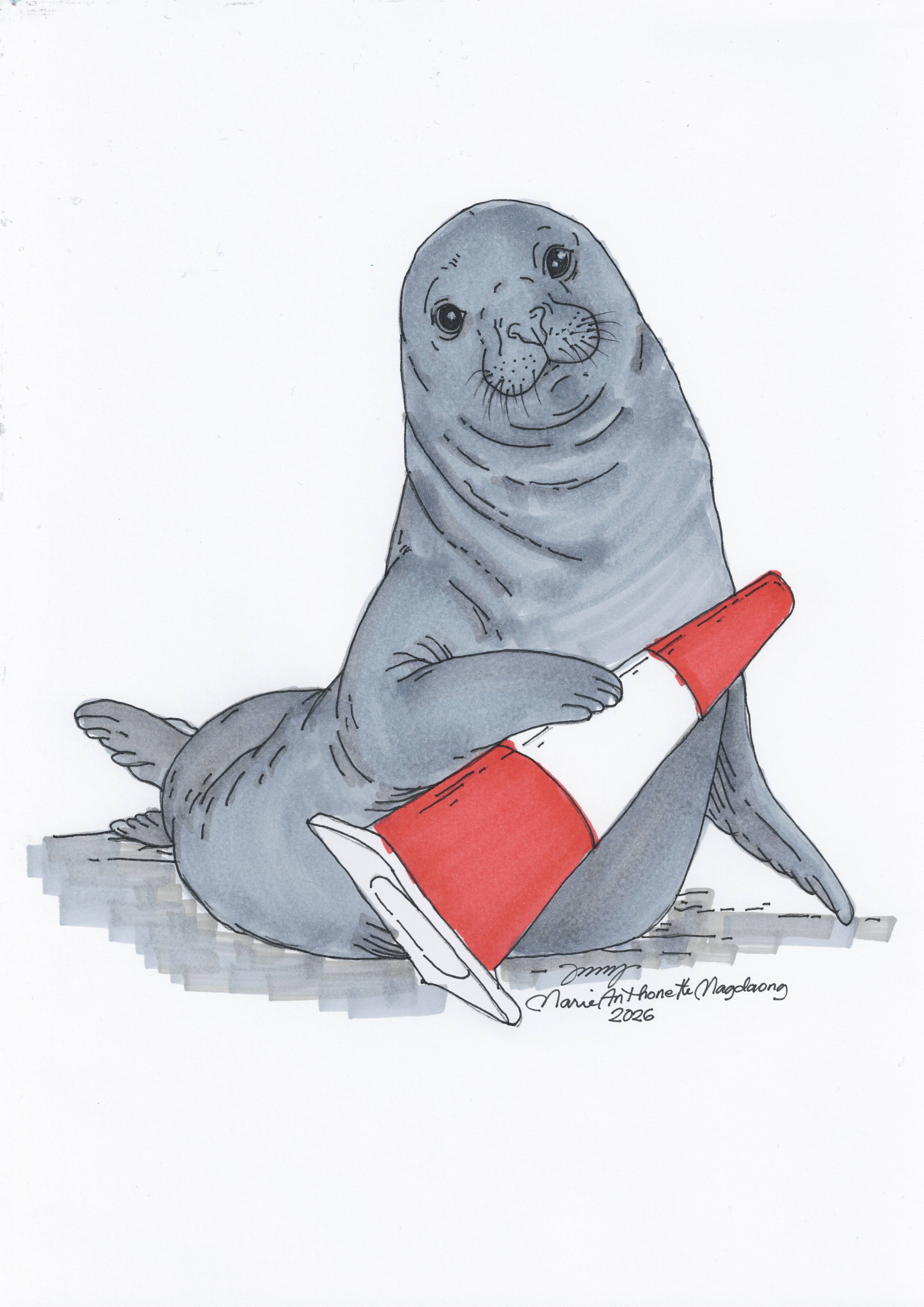 Original Pen, ink and marker by Marie Anthonette Magdaong from TAS - Southern TAS | The East Coast Arts Trail®