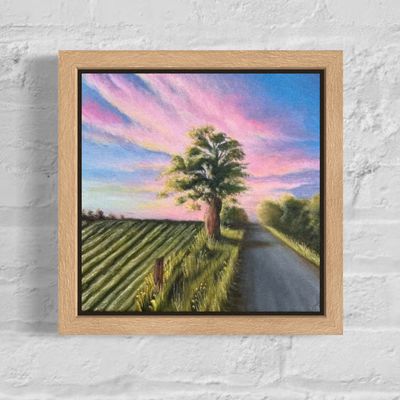 'The Long Return' - Painting - Landscape by Marlee.Jeans.Studio | Featured on The East Coast Arts Trail®