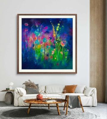 Painting artwork 'Dancing in the Moonlight ' by Karyn Palmer | The East Coast Arts Trail®