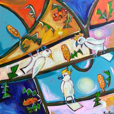 Acrylic on canvas  by Lucy Car, NSW - Lismore | Displayed on The East Coast Arts Trail™