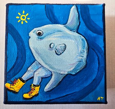 Acrylic on Canvas by Art by Amsy, NSW - Sydney | Displayed on The East Coast Arts Trail®