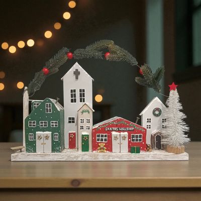 'Santa's Workshop' - Mixed Media by mid.night.sage | Featured on The East Coast Arts Trail™