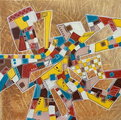 Acrylic on canvas  by Jennie Smith, QLD - Brisbane | Displayed on The East Coast Arts Trail®