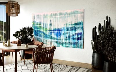 Acrylic on stretched canvas by Roopali Arora, NSW - Sydney | Displayed on The East Coast Arts Trail™