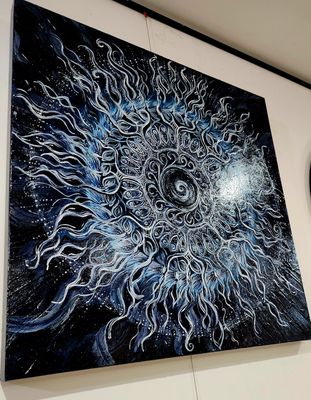 Original Acrylic on canvas by Tribe Eleven from QLD - Gold Coast | The East Coast Arts Trail®