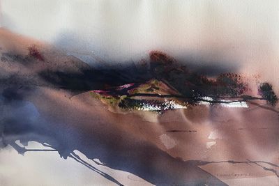 Painting artwork 'Doused in Dusk' by karengemmingartwork | The East Coast Arts Trail™
