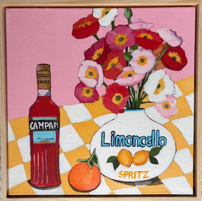 'Cocktail mix' - Painting by Gabrielle Tito | Featured on The East Coast Arts Trail®