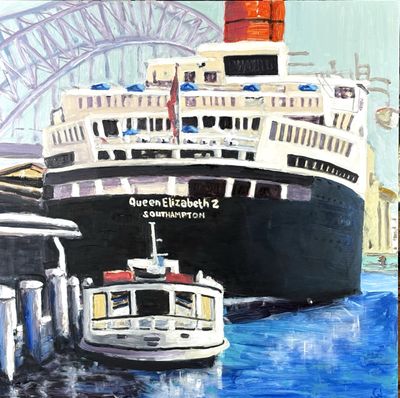 oil on Cradled ACM panel by Geoff Hargraves, NSW - Sydney | Displayed on The East Coast Arts Trail®