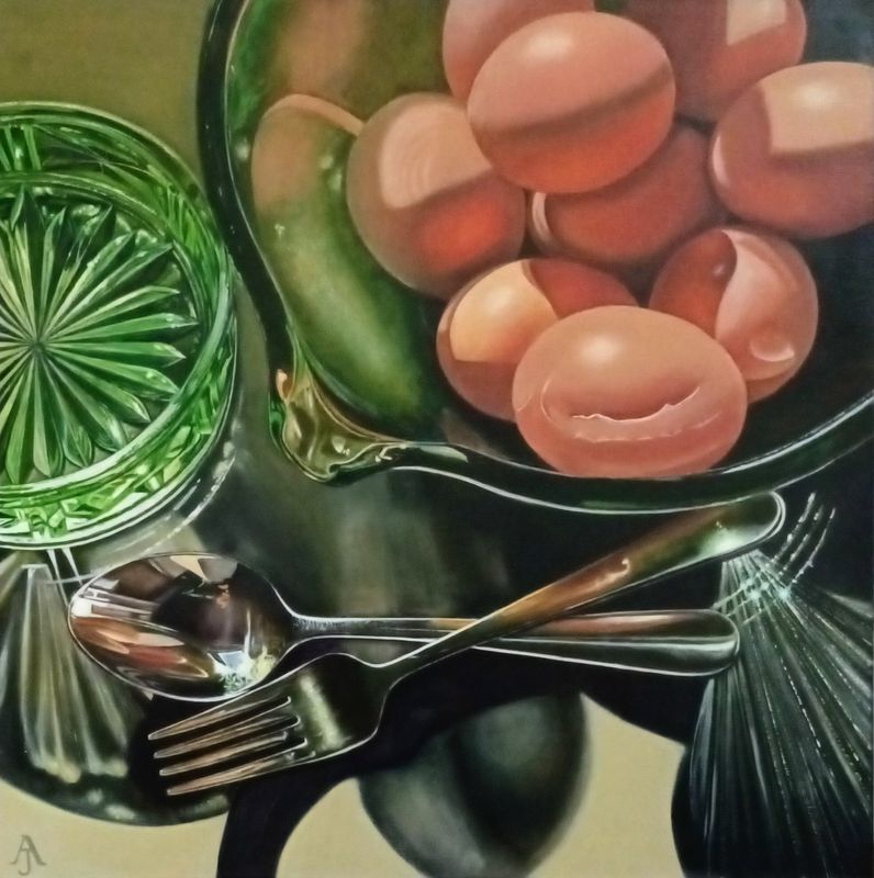 Painting - Food & Drink artwork 'Good Morning Sunshine' by Jenny Albanis | The East Coast Arts Trail®