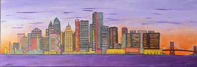Original Acrylic on Canvas by Steve Quilty Art from Berowra, NSW | The East Coast Arts Trail™