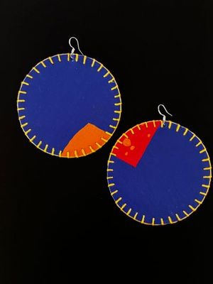 Jewellery artwork 'Eyes on me 4' by Mum’a Nai | The East Coast Arts Trail™