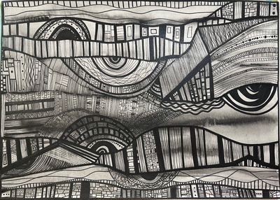 Watercolour and pen  by Carol Seeley Art, WA - South West | Displayed on The East Coast Arts Trail®
