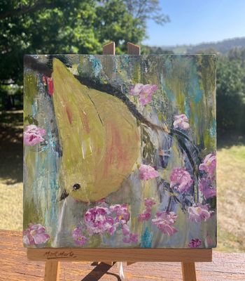 Original Acrylic on  cradled  wooden panel  by Art by Allie from VIC - East Gippsland | The East Coast Arts Trail®