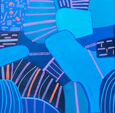 Acrylic on gallery wrapped canvas by Carol Seeley Art, WA - Margaret River | Displayed on The East Coast Arts Trail®