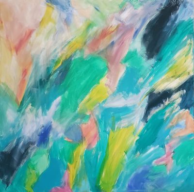'Blowing in the wind' - Painting by Kate Hessling | Featured on The East Coast Arts Trail™