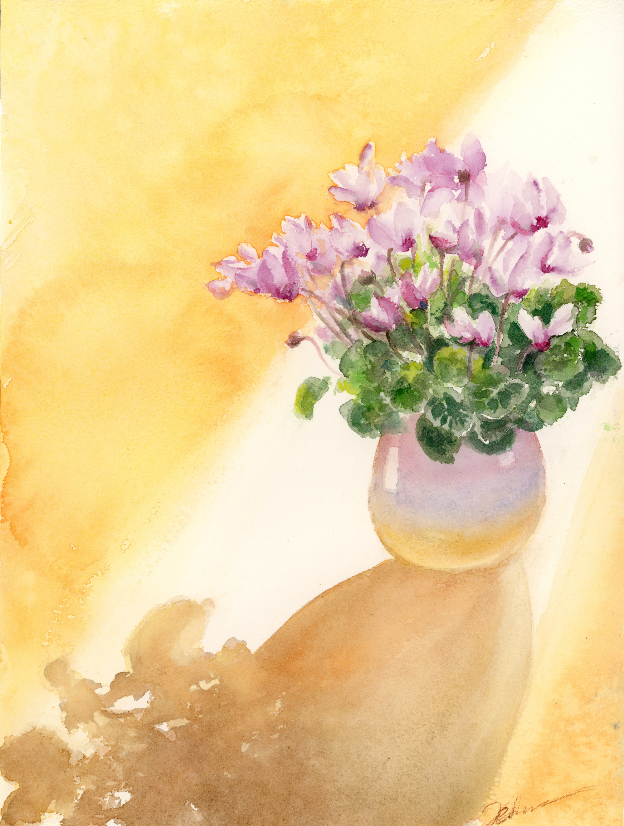Original watercolour on paper by Cecilia Xiao from QLD - Brisbane | The East Coast Arts Trail®
