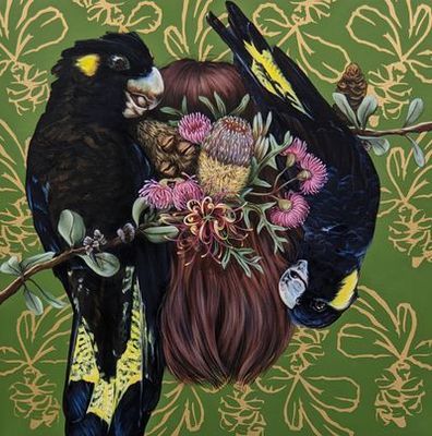 Painting artwork 'Medika' by Rachel South | The East Coast Arts Trail™