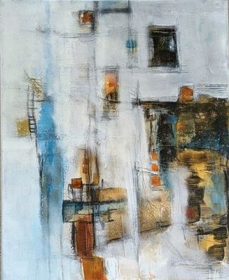 Painting artwork 'Elsewhere' by The Creative Pilgrim | The East Coast Arts Trail™