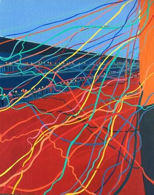 Original Acrylic on linen by Marian Quigley from VIC - Gippsland | The East Coast Arts Trail®