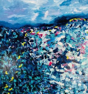 Painting artwork 'When Light returns ' by Sondradawn | The East Coast Arts Trail™