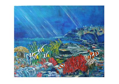 Original Acrylic on canvas by Chris Holland from NSW - Mid North Coast | The East Coast Arts Trail®