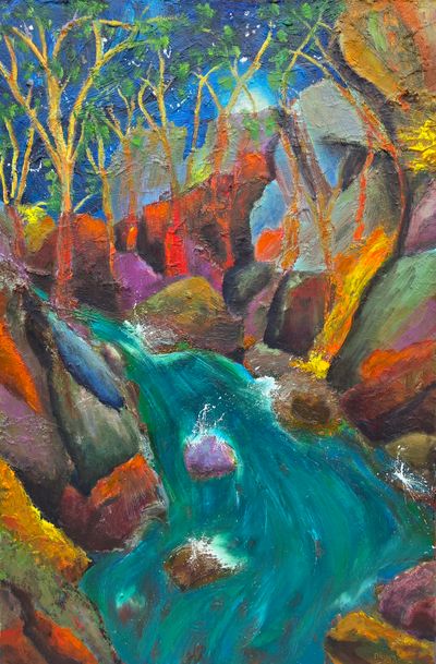 Original oil paint on canvas by Maggs from VIC - Melbourne | The East Coast Arts Trail®