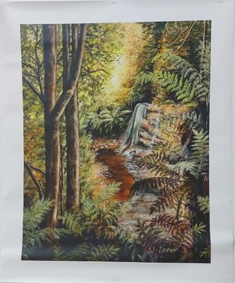 Giclee Print on canvas sealed by Capanart Gallery, QLD - Gold Coast | Displayed on The East Coast Arts Trail®