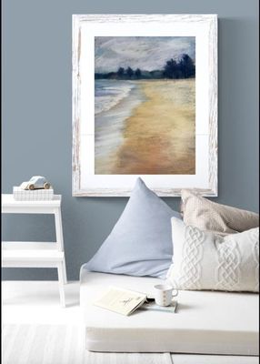Pastel artwork 'Terrigal Summer' by Sandra McArthur | The East Coast Arts Trail®