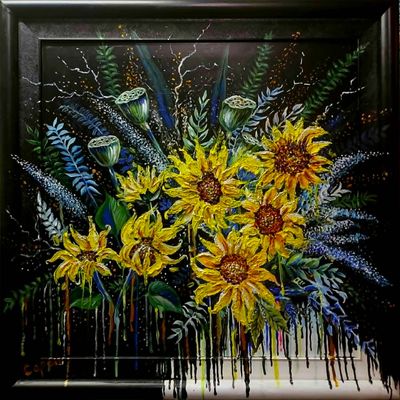 Acrylic on canvas, sealed by Capanart Gallery, QLD - Gold Coast | Displayed on The East Coast Arts Trail®
