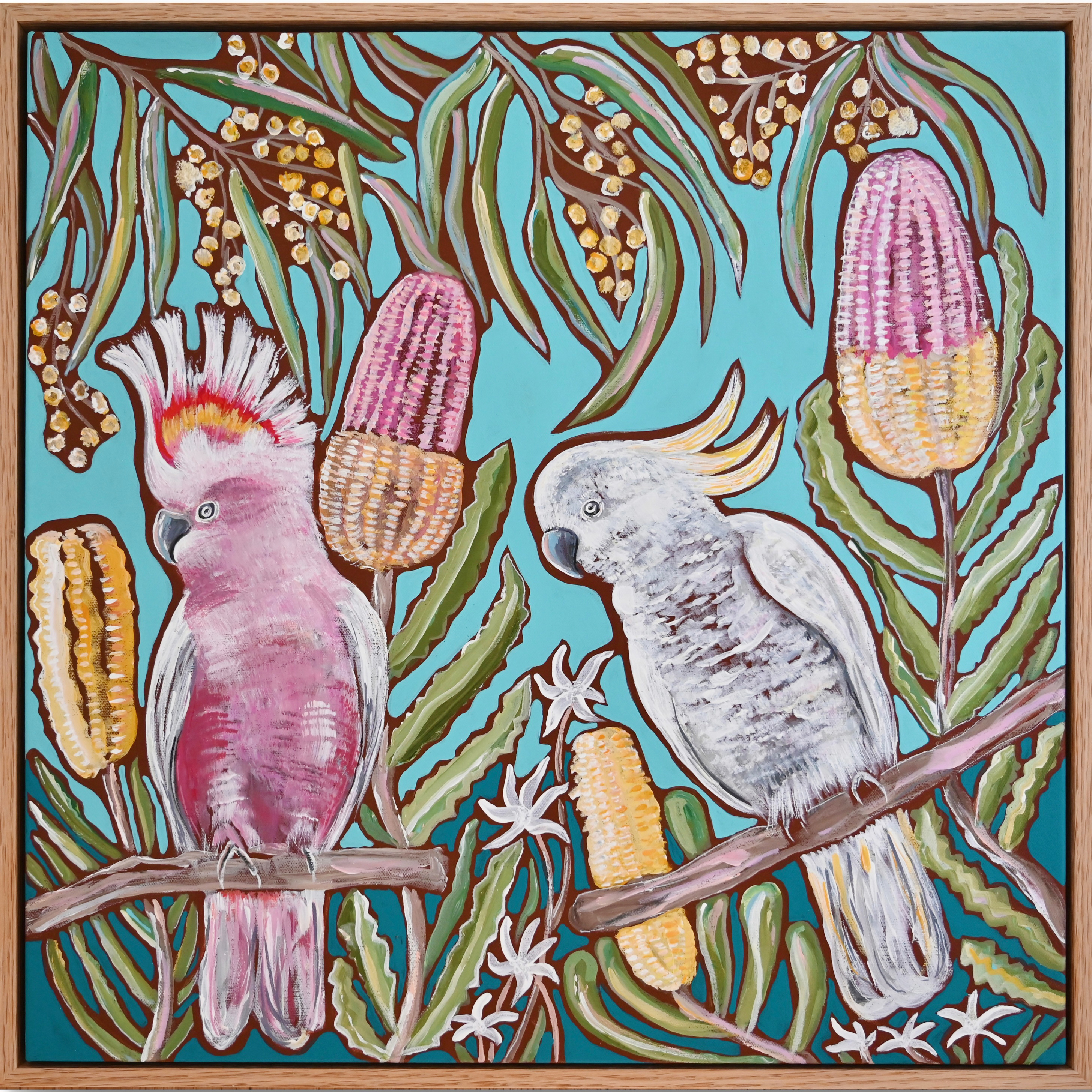 Acrylic Paint & Pen by ren_the_artist, VIC - Bendigo | Displayed on The East Coast Arts Trail®