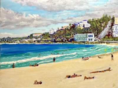 'Coogee' - Painting by Geoff Hargraves | Featured on The East Coast Arts Trail™