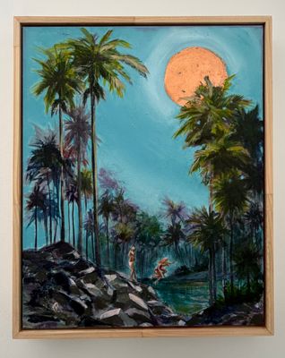 'Shine Girls! Shine' - Painting by Madeline Maclachlan | Featured on The East Coast Arts Trail®