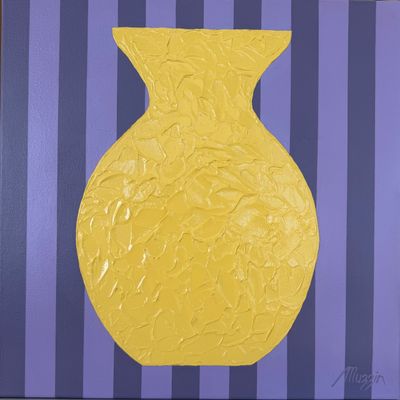 'Marigold' - Decorative Art by Bronwyn Muzzin Art | Featured on The East Coast Arts Trail®