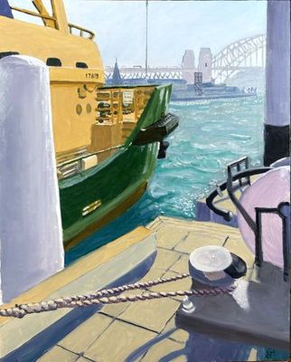 Original oil on panel, by Geoff Hargraves from NSW - Sydney | The East Coast Arts Trail®