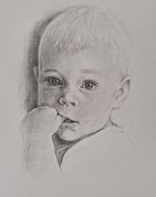 Pencil/graphite  by Robyn Bradshaw, Elanora, QLD | Displayed on The East Coast Arts Trail™