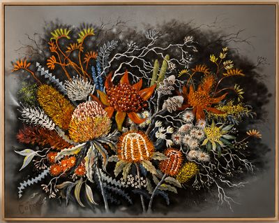 Original Oil  on canvas, sealed by Capanart Gallery from QLD - Gold Coast | The East Coast Arts Trail®