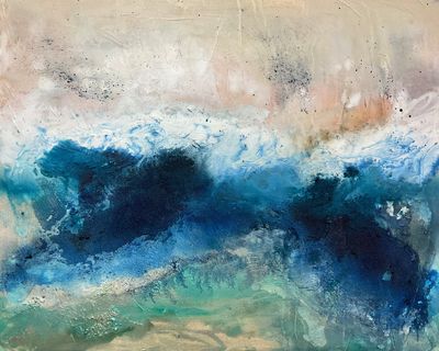 Mixed media on canvas by Olivia Alexander, QLD - Gold Coast | Displayed on The East Coast Arts Trail®