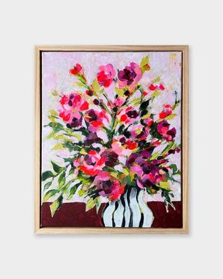 'Petals Unfolding' - Painting - Floral & Botanical by CarolynQuanArt | Featured on The East Coast Arts Trail®