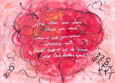 Expressive Arts artwork '“And Then One Day…”' by Carol Seeley Art | The East Coast Arts Trail®