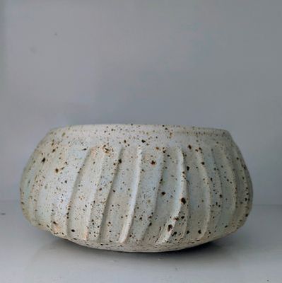 Ceramics artwork 'Clay Bowl - Weathered Tide 1' by The Creative Pilgrim | The East Coast Arts Trail®