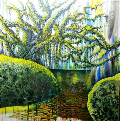 Original Acrylic on canvas, sealed by Capanart Gallery from QLD - Gold Coast | The East Coast Arts Trail®