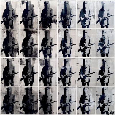 Mixed Media artwork 'Ned’s Army' by Deborah Lang | The East Coast Arts Trail™