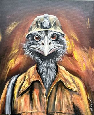 acrylic and gloss on canvas by inessatreasures, QLD - Gold Coast | Displayed on The East Coast Arts Trail®