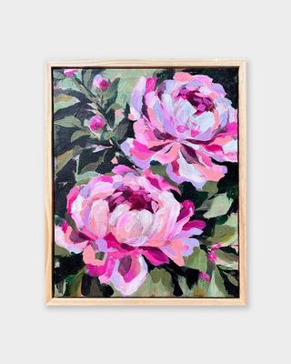 Painting - Floral & Botanical artwork 'Bloom Boldly II' by CarolynQuanArt | The East Coast Arts Trail®